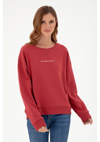 Kadın Vişne Sweatshirt 50296945-VR223