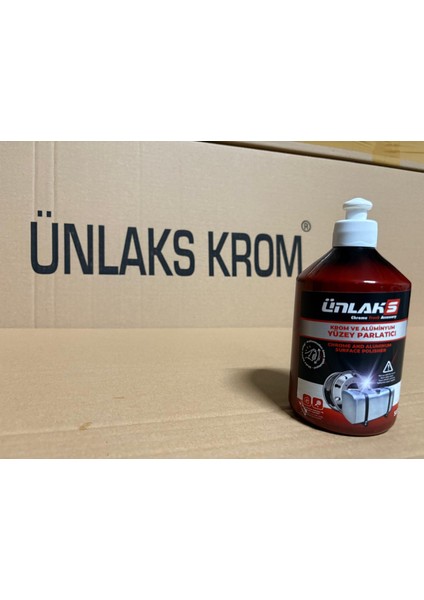 Ünlaks Krom ve Alüminyum Parlatıcı