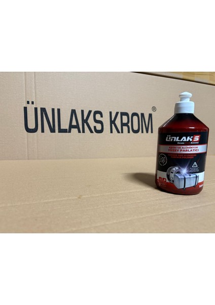 Ünlaks Krom ve Alüminyum Parlatıcı