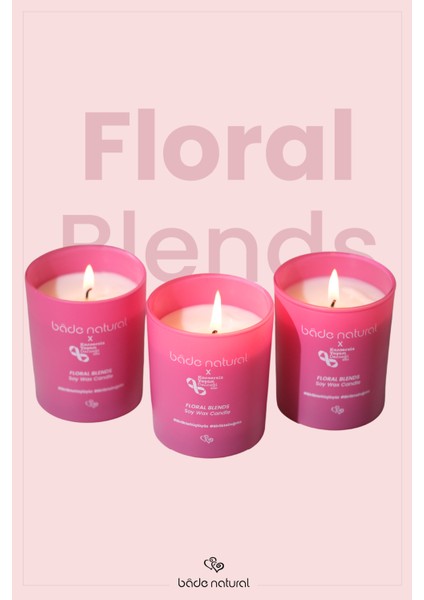Soya Mumu Floral Blends %100 Doğal ve Vegan