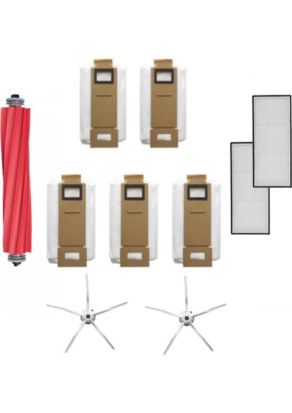 Xiaomi Roborock T7 T7PLUS S7 Için Ana Fırça Hepa Filtre Toz Torbası (Yurt Dışından)