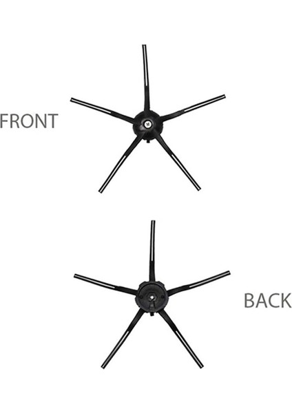 Xiaomi Roborock S7 Elektrikli Süpürge Için Yedek Yan Fırça, Siyah (Yurt Dışından)