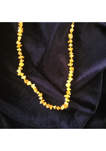 Kehribar Kolye Taş Kesim Gerçek Sertifikalı indirimleri