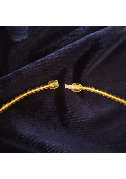 Kehribar Kolye Dereceli Küre Kesim Karışık Renkli Sertifikalı indirimleri