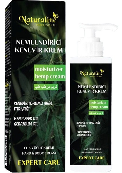 Naturaline Nemlendirici Kenevir Krem 100 ml