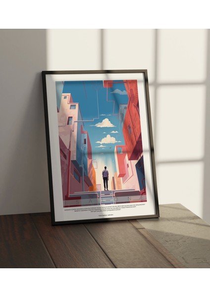 Modern Sanat Poster, Ev Duvar Dekorasyonu