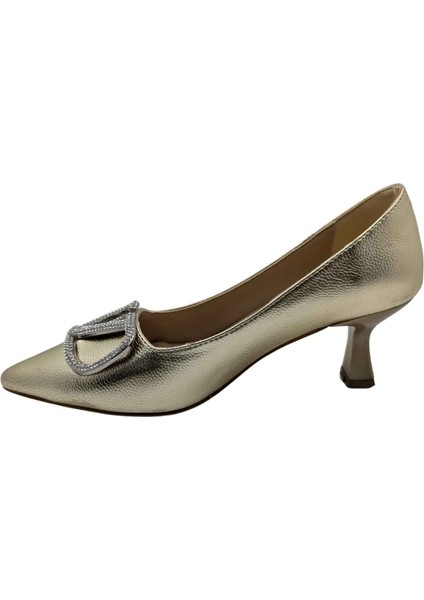 Serenova Kadın Suni Deri Stiletto Ayakkabı - Serenova - Copper - 40 fiyatları