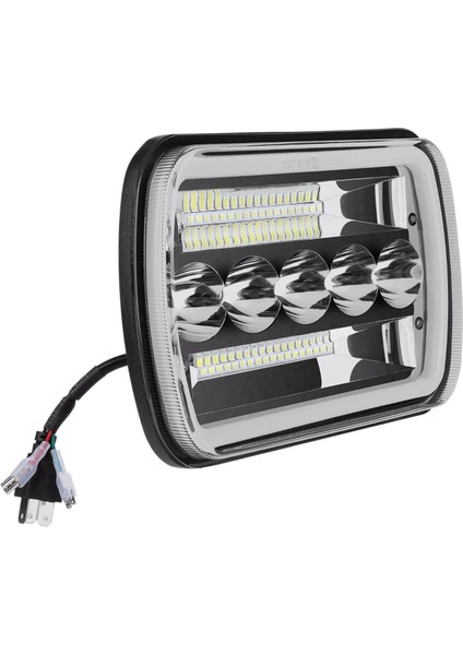 Jeep Cherokee Xj Wrangler Yj Için 5x7ınch 7x6ınch LED Far (Yurt Dışından)