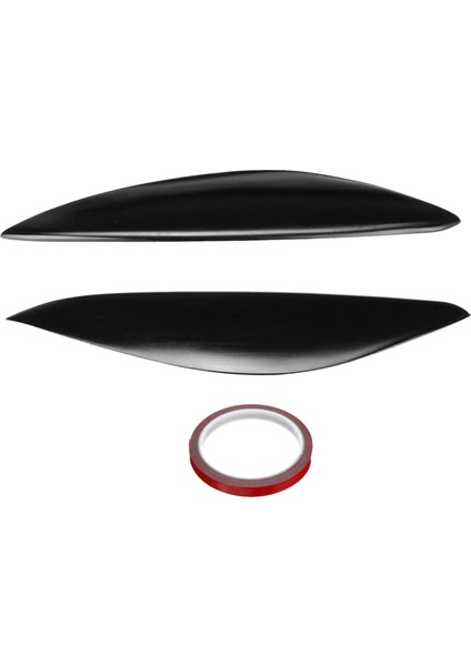 Vauxhall/opel Için 2 Adet Araba Far Kaş Kapağı Fiberglas Etiket (Yurt Dışından)