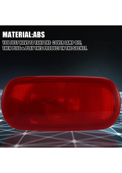 Renault Master Opel Movano Için Yüksek Dağı 3rd Fren Stop Lambası (Yurt Dışından) indirimleri