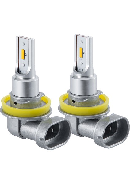Araba LED Ampul Sis Farı H11/H8/H9 24W 2400LM 6000K Sarı (Yurt Dışından) fiyatları