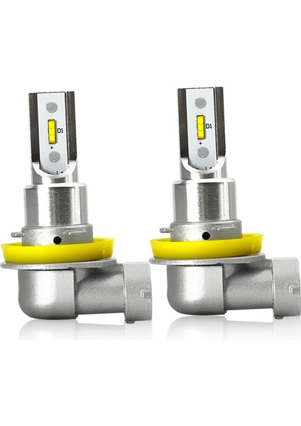 Araba LED Ampul Sis Farı H11/H8/H9 24W 2400LM 6000K Sarı (Yurt Dışından) modelleri