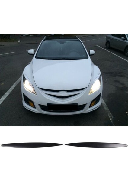 2 Adet Kaş Farlar Mazda 6 Gh/atenza 08-12 Için Kirpik Kapakları (Yurt Dışından) fiyatları