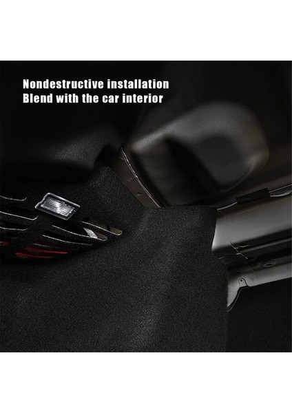 Tesla Model 3 2019-2021 Gövde LED Işık Çubukları Şerit Aydınlatma Beyaz Için (Yurt Dışından) indirimleri