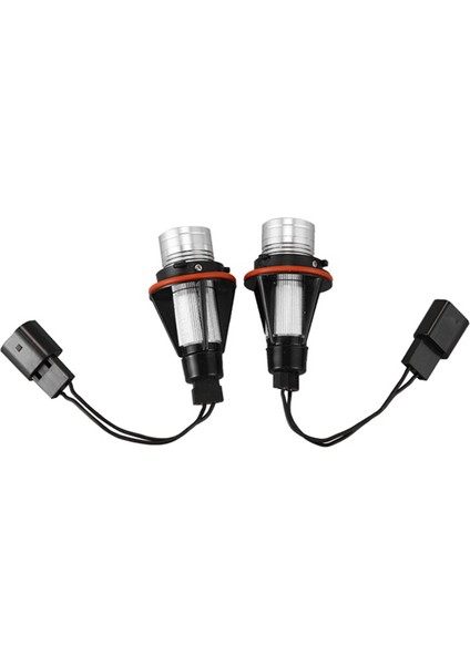 Araba Melek Gözü Sis Farı Xenon Beyaz LED Ampul Far Bmw E39 Için (Yurt Dışından)