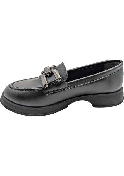 Miraviva Kadın Suni Deri Loafer Ayakkabı - Miraviva - Siyah - 40 fiyatları