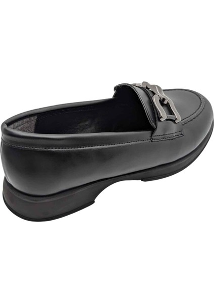 Miraviva Kadın Suni Deri Loafer Ayakkabı - Miraviva - Siyah - 40 fırsatları