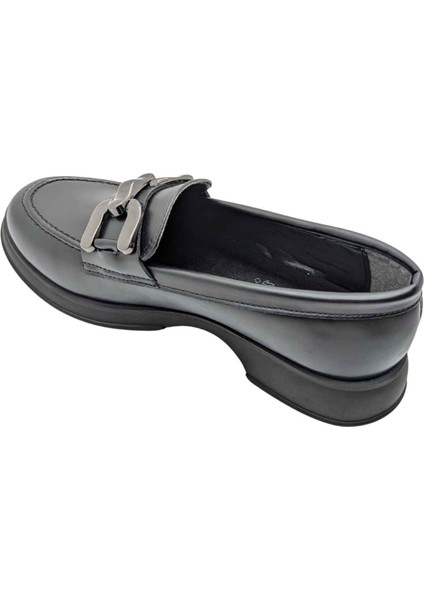 Miraviva Kadın Suni Deri Loafer Ayakkabı - Miraviva - Siyah - 40 indirimleri
