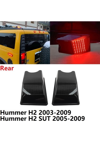 Hummer H2 2003-2009 Sut 2005-2009 Için Arka LED Kabin Tavan Lambası 15060524 (Yurt Dışından)