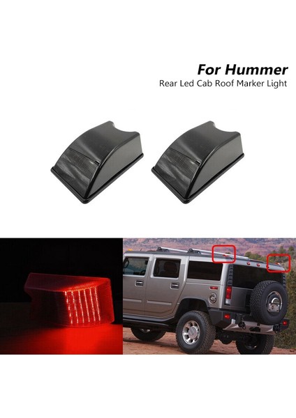 Hummer H2 2003-2009 Sut 2005-2009 Için Arka LED Kabin Tavan Lambası 15060524 (Yurt Dışından)