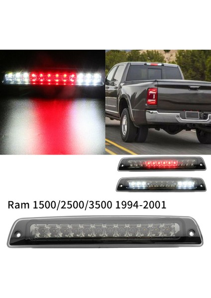 Ram 1500/2500/3500 1994-2001 Duman Için Yüksek Montajlı LED 3. Fren Lambası (Yurt Dışından)