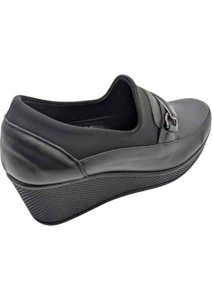 Arya Adorawalk Kadın Dolgu Topuklu Ayakkabı - Adorawalk - Siyah - 37 fırsatları