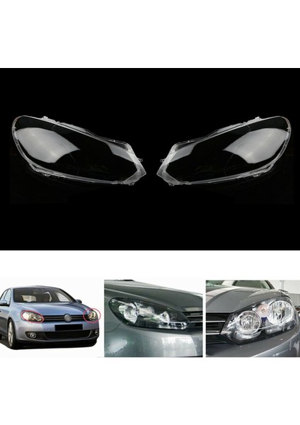 Far Kabuğu Şeffaf Abajur-Vw Golf 6 Mk6 R 2009-2012 (Yurt Dışından) indirimleri
