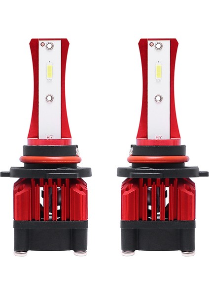 2 Adet 9005 LED Dönüşüm Kiti 8000LM F6 Otomatik Far Lambaları 6500K (Yurt Dışından)