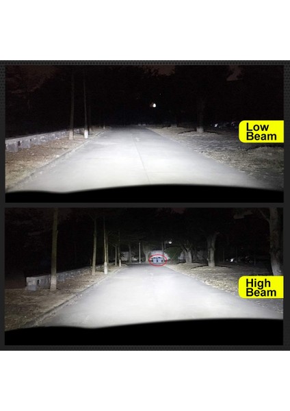 2 Adet 9005 LED Dönüşüm Kiti 8000LM F6 Otomatik Far Lambaları 6500K (Yurt Dışından) fırsatları