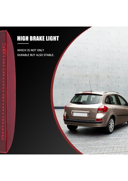 Araba Kuyruk Lambası 12 LED Arka Üçüncü Fren Lambası Stop Lambası Renault Için (Yurt Dışından)