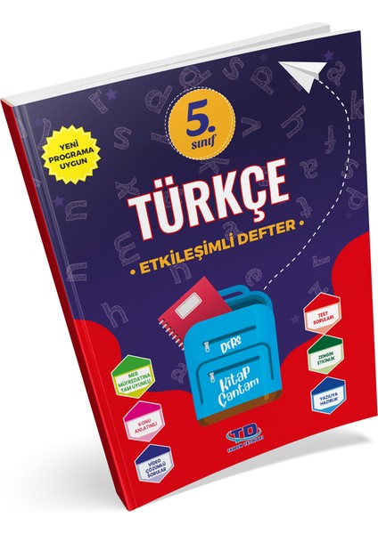 5.sınıf Türkçe Etkileşimli Defter