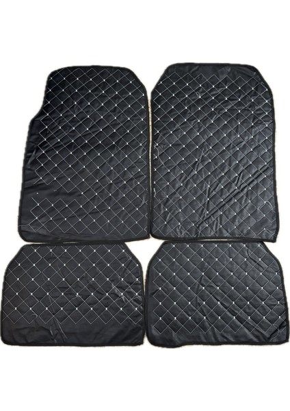 Firstoto Kapitone Oto Paspas 4 Parça Ön Arka Set