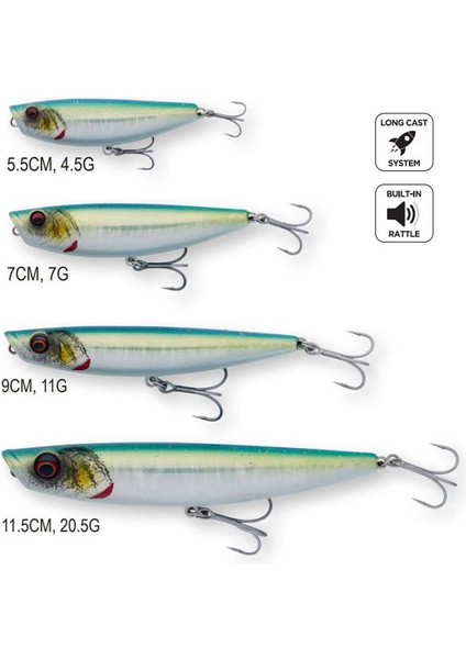 Pop Walker 2.0 11.5 cm 20.5 gr F Bg modelleri