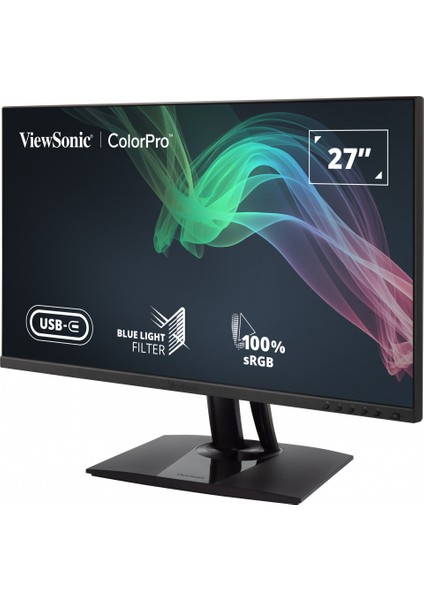 VIEWSONIC VP2756-2K 27” IPS  2K QHD Pantone Onaylı  Fotoğraf Prodüksiyon Tasarım Monitörü