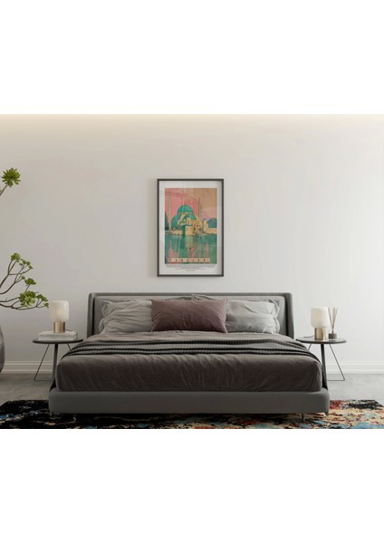 Osmanlı Cami Tablo, Eski Türk Müslüman Motif Poster modelleri