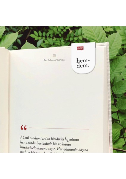 Mıknatıslı Kitap Ayraç Seti: Hemdem, Hemdert, Yâren modelleri