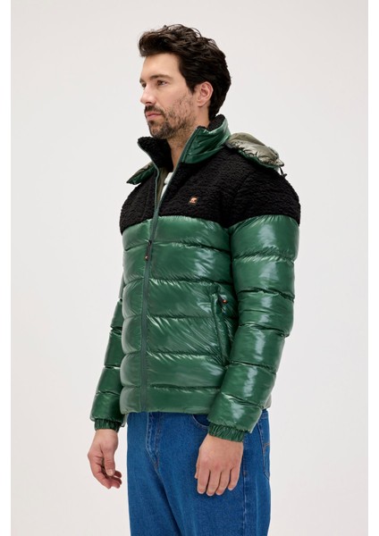 Albert Koyu Yeşil Erkek Puffer Mont fiyatları