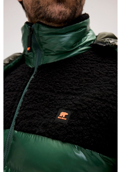 Albert Koyu Yeşil Erkek Puffer Mont modelleri