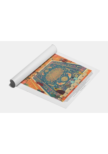 Dini Motifler Orta Çağ Osmanlı Duvar Tablo, Dini Poster Duvar Dekoru fiyatları