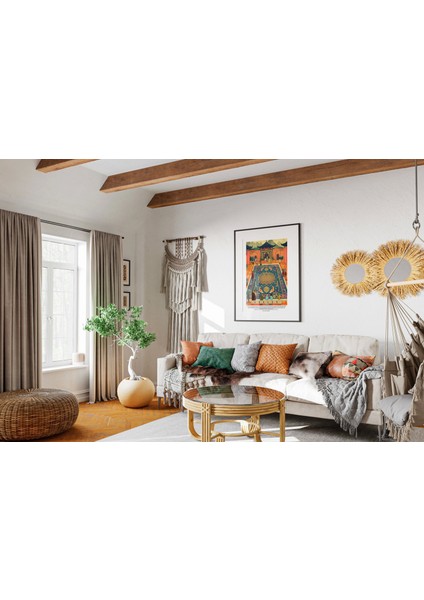 Dini Motifler Orta Çağ Osmanlı Duvar Tablo, Dini Poster Duvar Dekoru modelleri