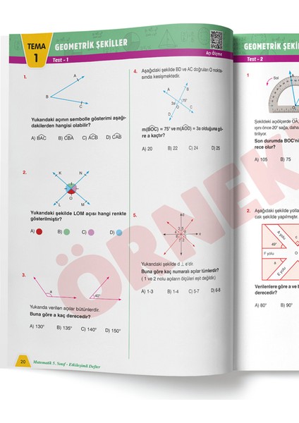 5.sınıf Matematik Etkileşimli Defter