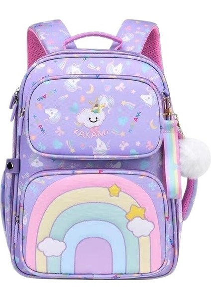 İlkokul Çocukları İçin Okul Çantaları Büyük Kapasiteli Sırt Çantası (Yurt Dışından)