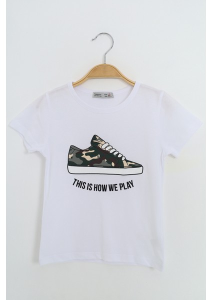 Erkek Çocuk Baskılı Tişört