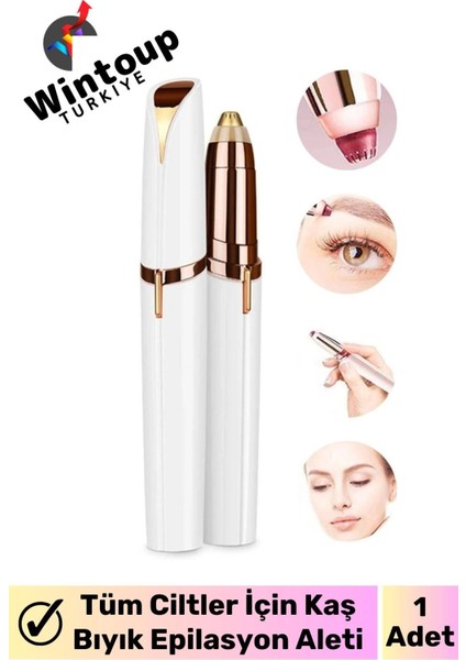 Özel Üretim Tüm Ciltler Için Ince Uçlu Yüz Tüy Alıcı Kaş Bıyık Epilasyon Aleti