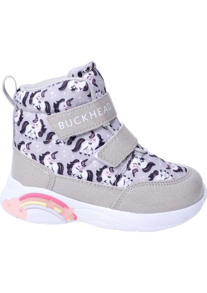 Buck4350 Snowshell Light Işıklı Gri Çocuk Bot