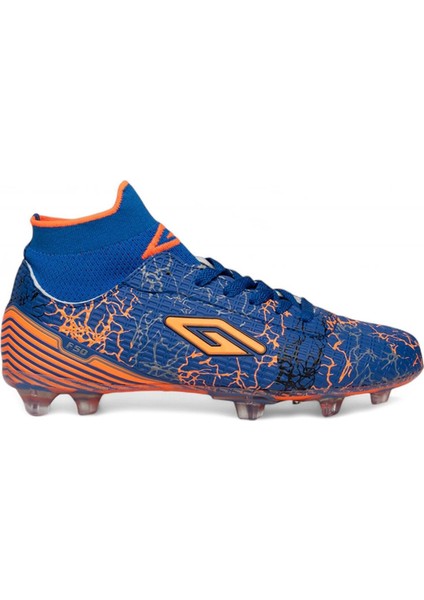 Erkek F50 Krampon Mavi Turuncu