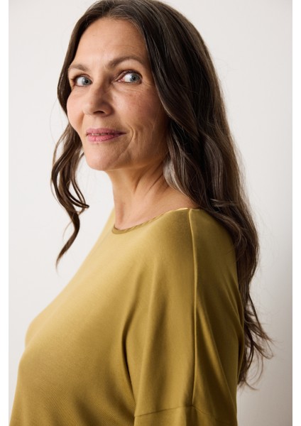 Aging Collagen Sarı Şort Pijama Takımı
