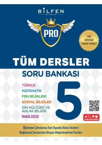 Bilfen Yayınları 5. Sınıf Pro Tüm Dersler Soru Bankası