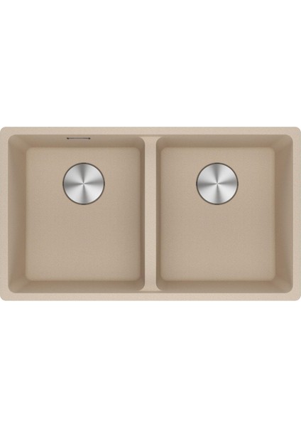 Avena Maris Mrg 120-35 Çift Gözlü Damlalıksız Granit Eviye (125.0686.738)