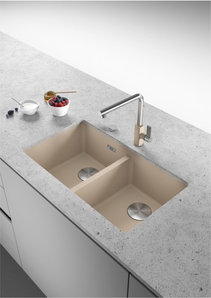 Avena Maris Mrg 120-35 Çift Gözlü Damlalıksız Granit Eviye (125.0686.738) fiyatları